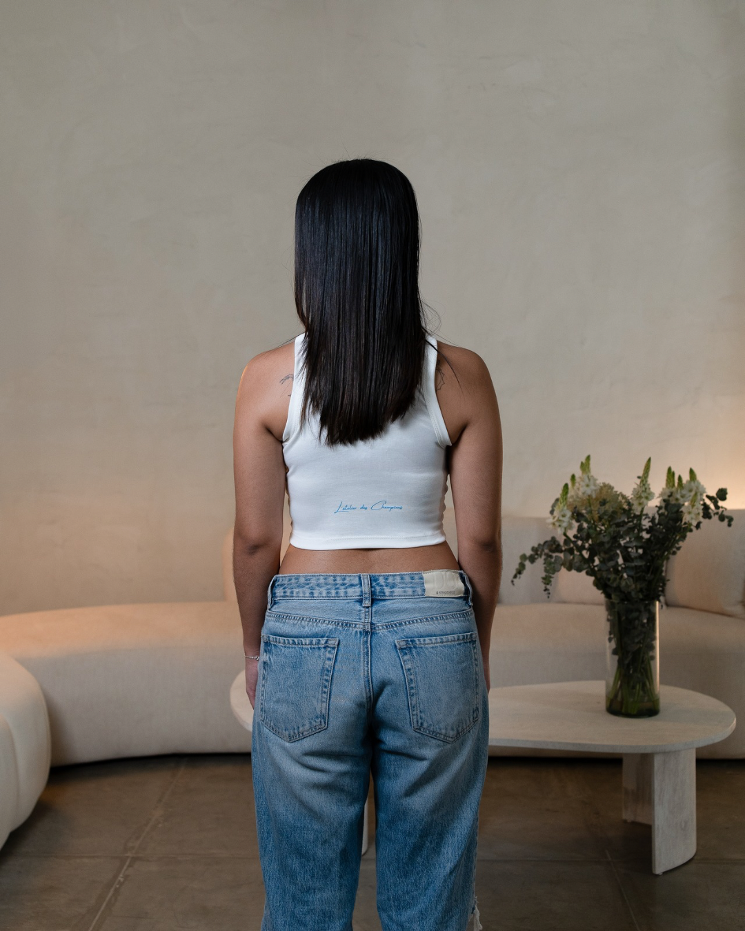 Champions Crop top - Ivory