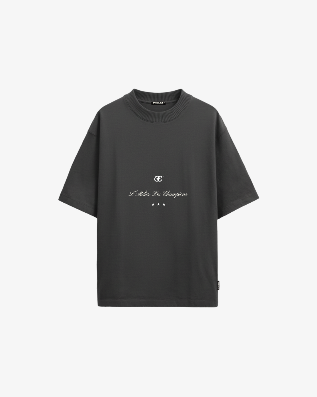 Heritage Oversized Tee – Dark Grey