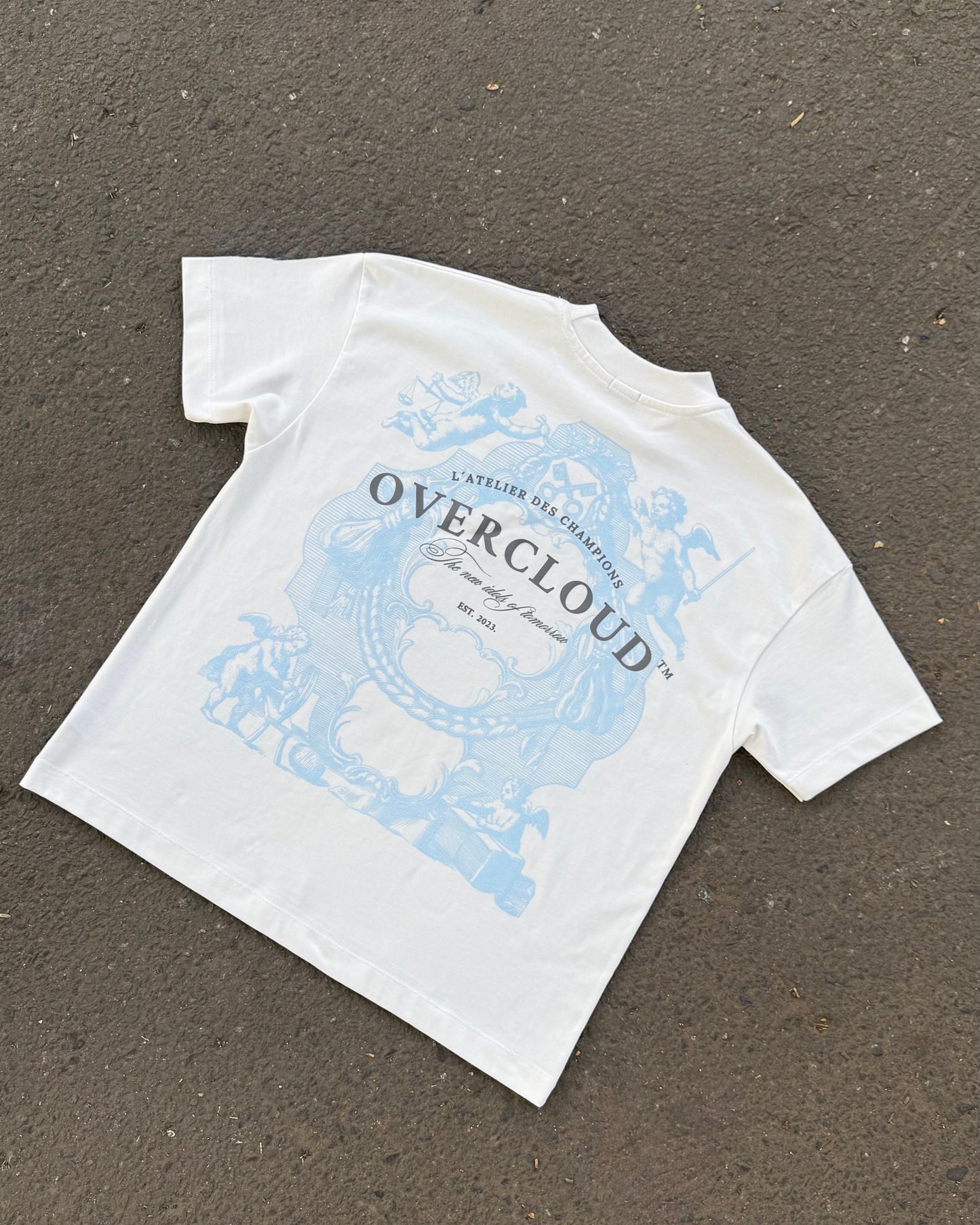 Angels Oversized Tee – Ivory