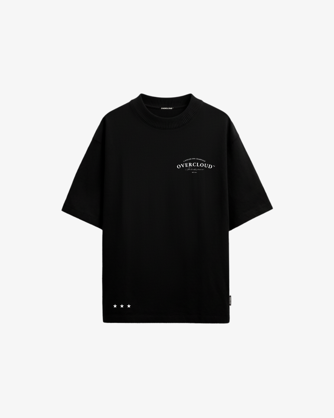 Angels Oversized Tee – Black