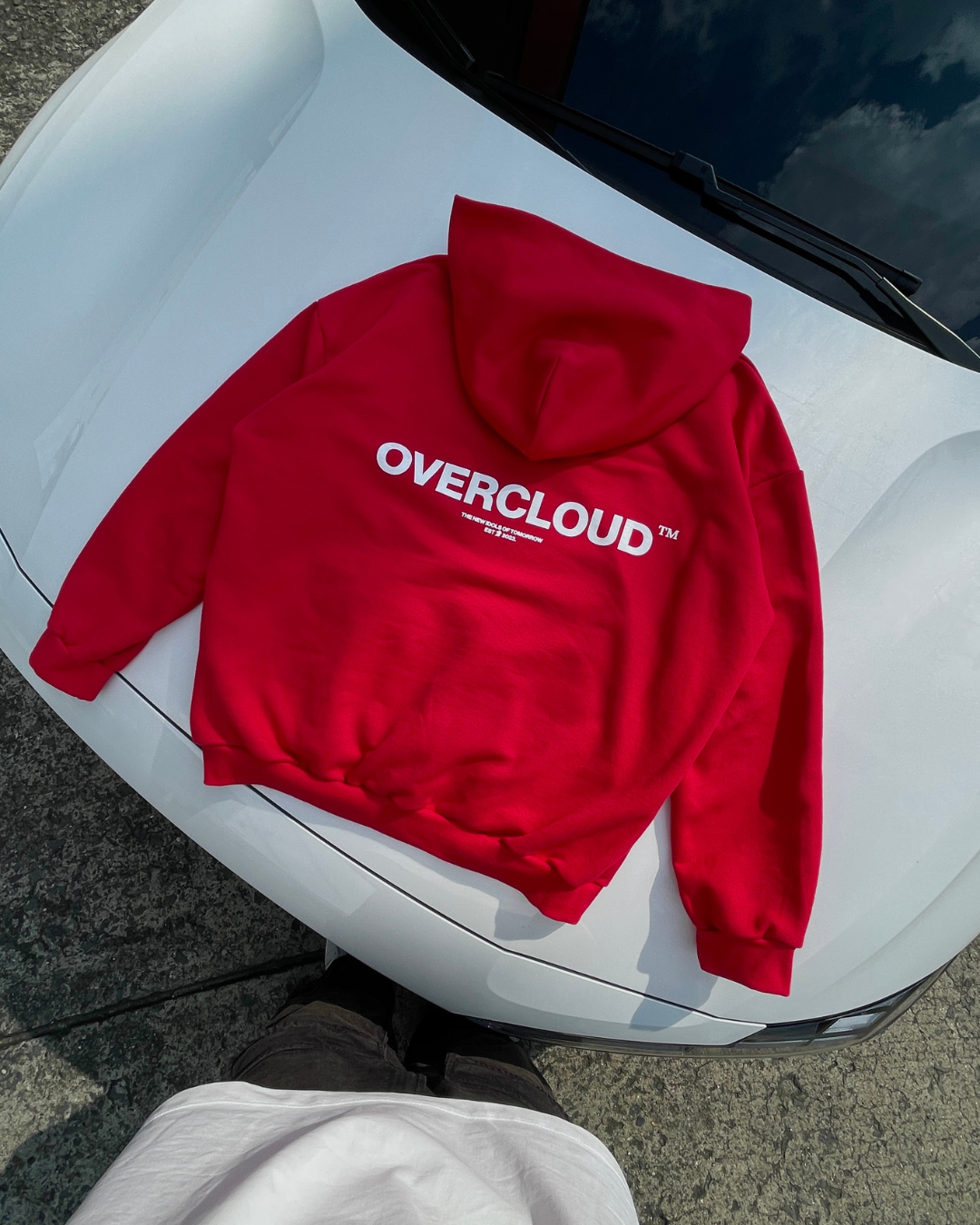 Overcloud Premium Hoodie – Red
