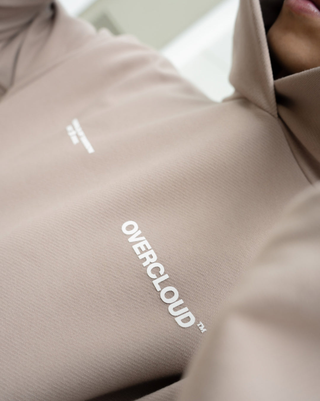 Essential hoodie light brown