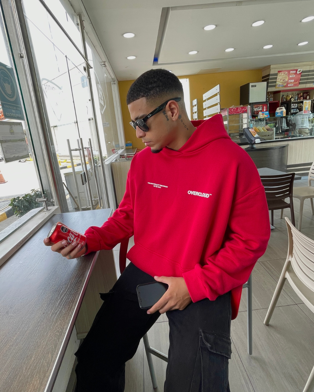 Overcloud Premium Hoodie – Red