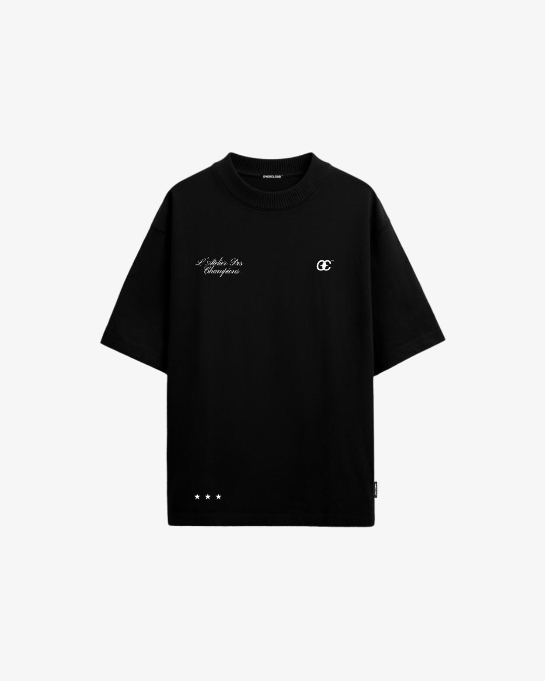 Overcloud Oversized Tee – Black