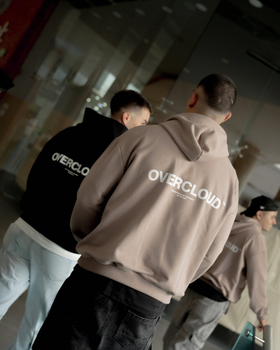 Essential hoodie light brown