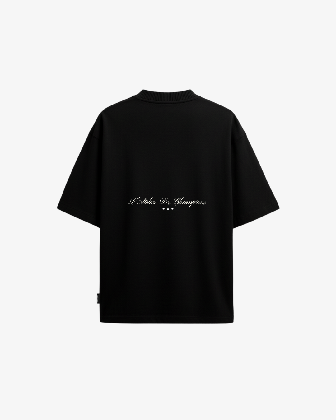 Heritage Oversized Tee – Black