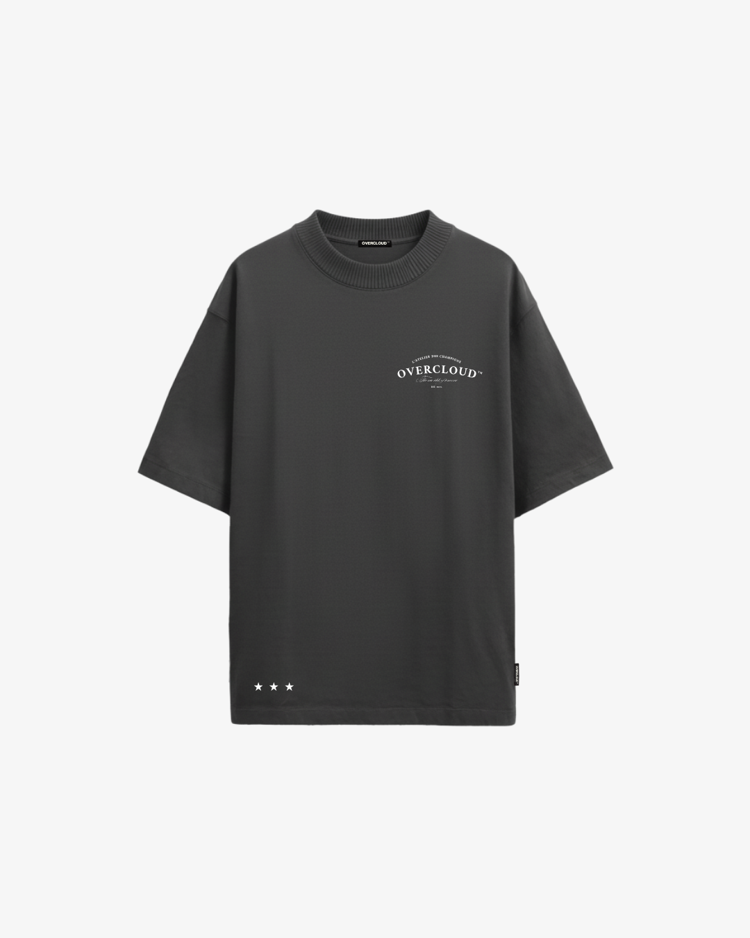 Angels Oversized Tee – Dark Grey