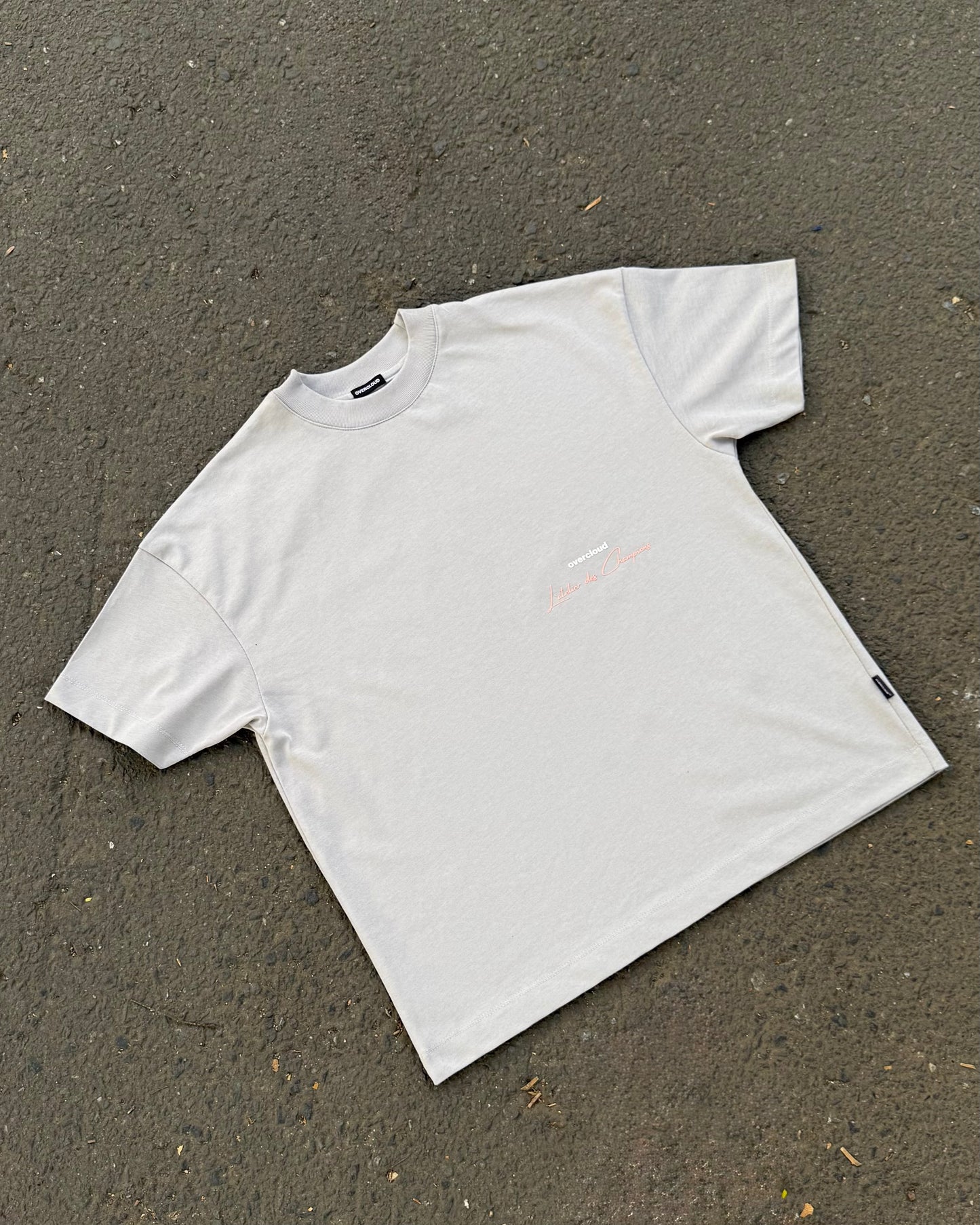 Idol F1 Oversized Tee – Grey