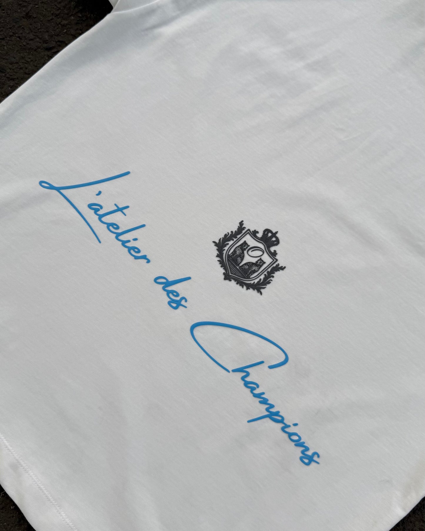 Champions Oversized Tee – Ivory