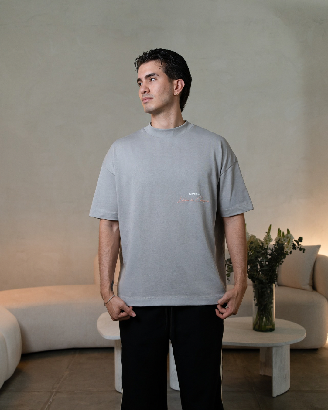 Idol F1 Oversized Tee – Grey