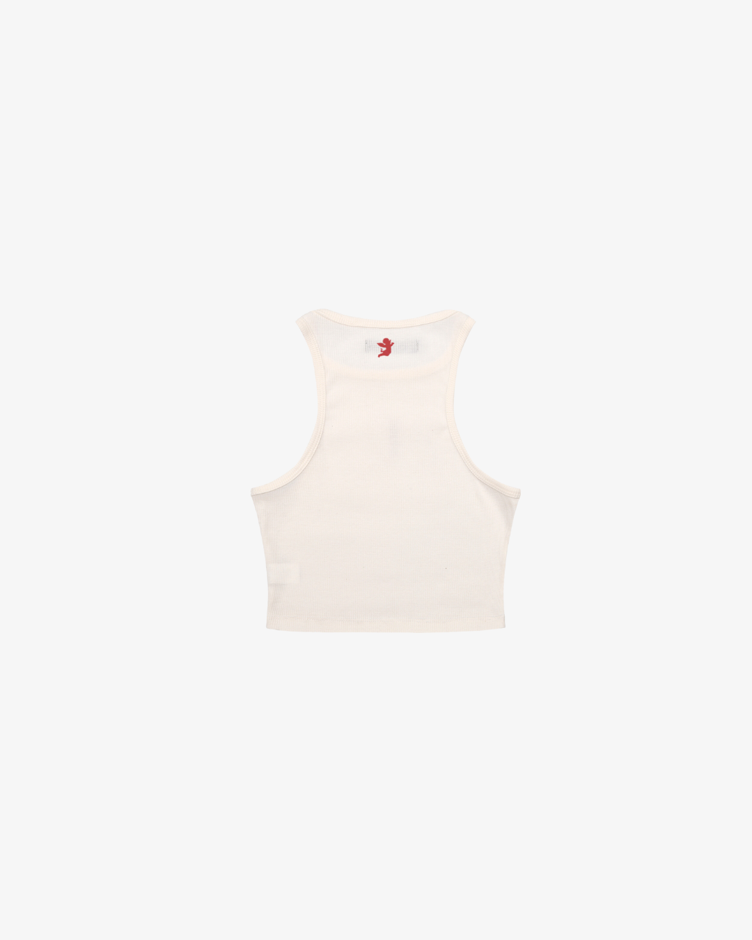Crop top essential marfil