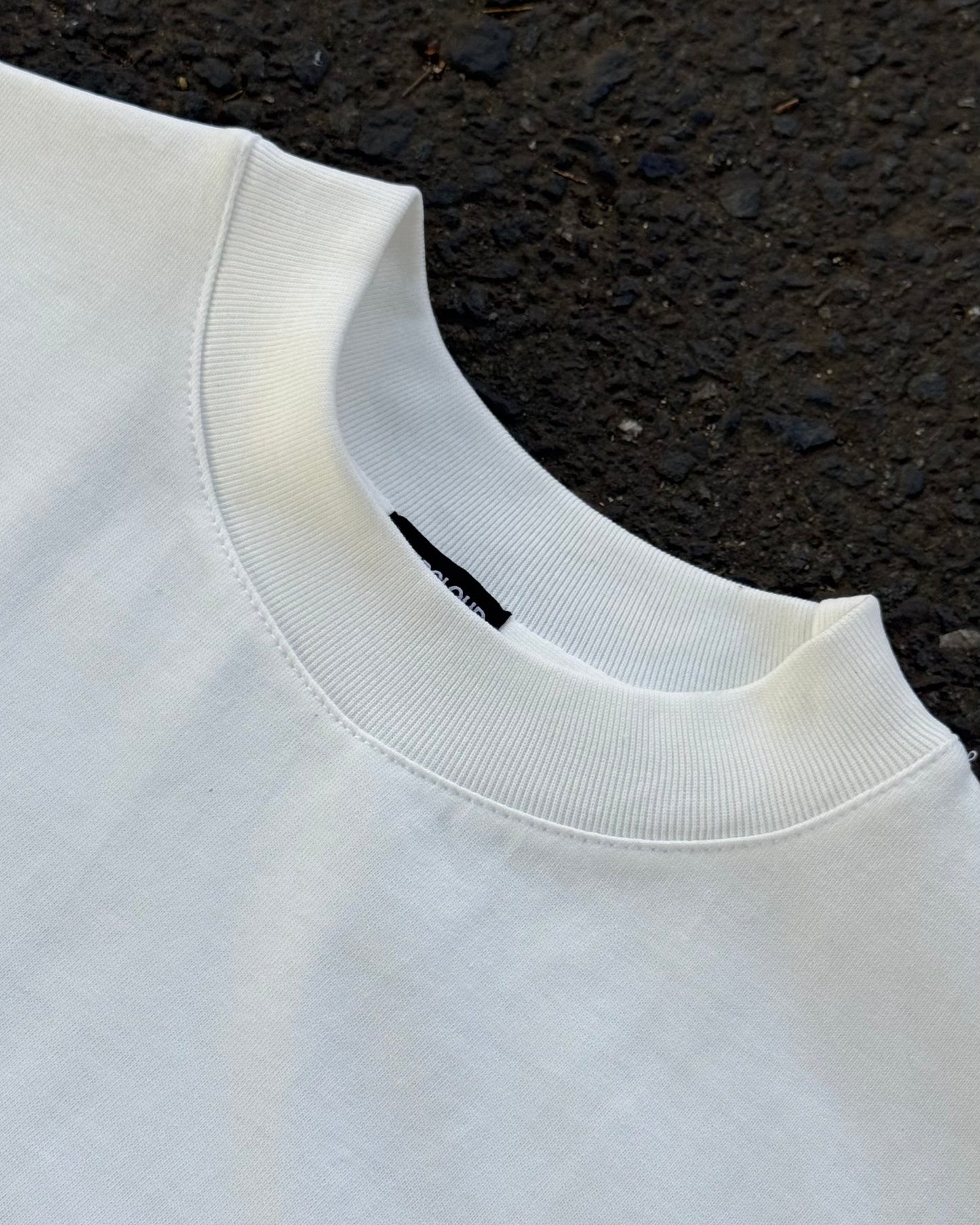 Idol F1 Oversized Tee – Ivory