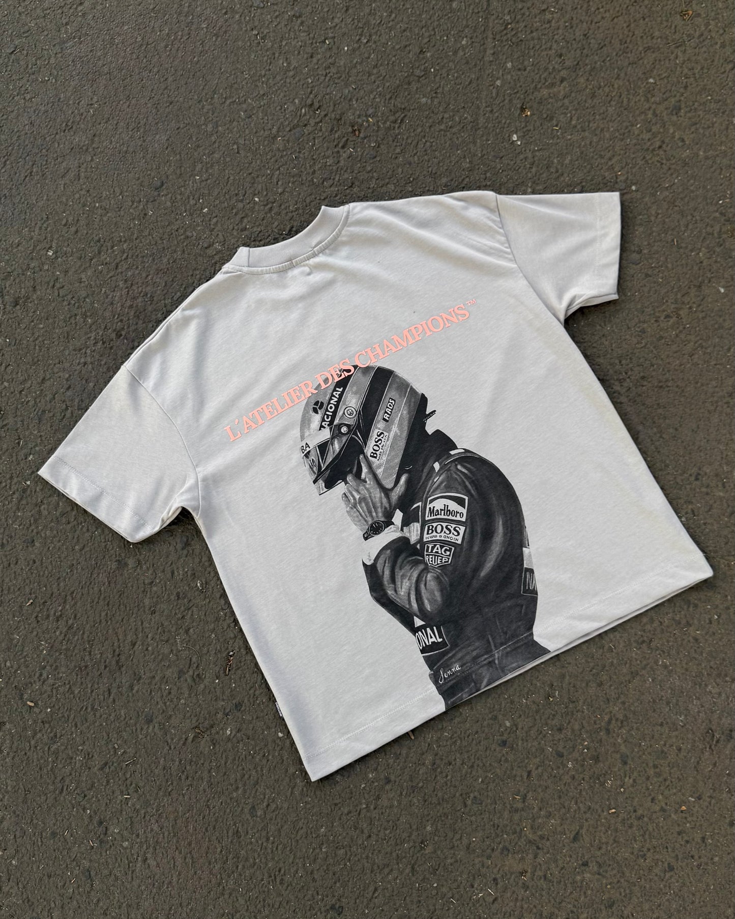 Idol F1 Oversized Tee – Grey