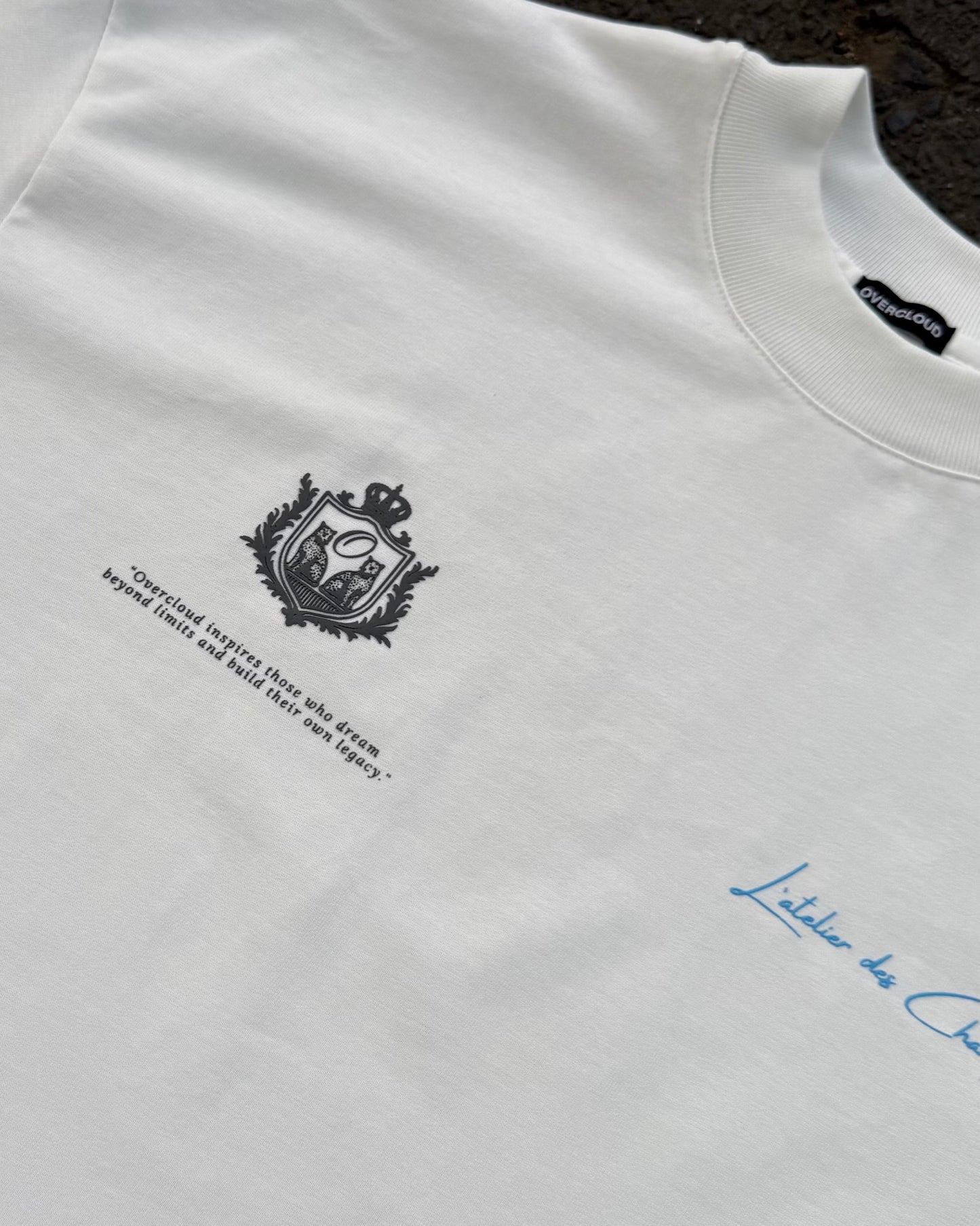 Champions Oversized Tee – Ivory