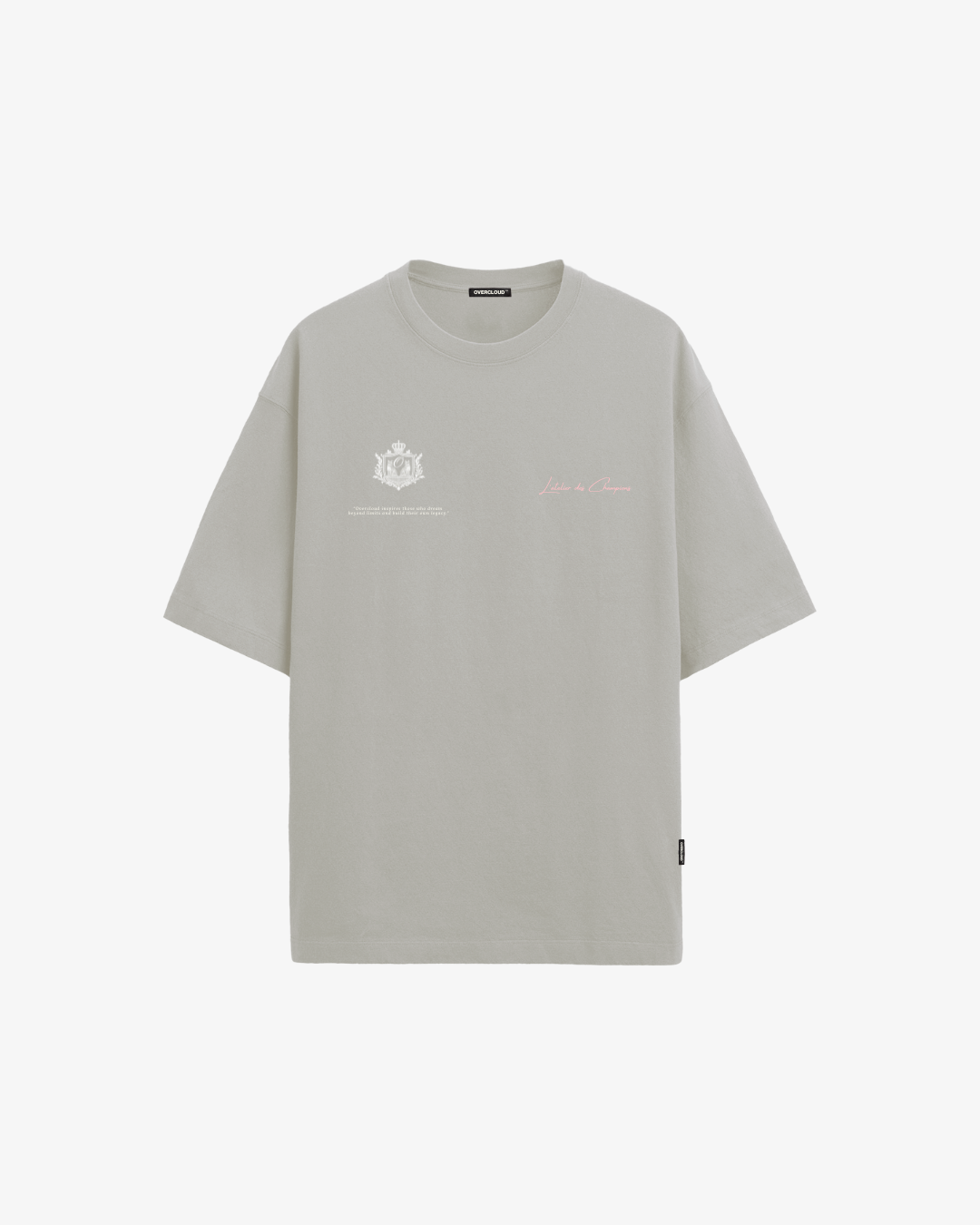 Champions Oversized Tee – Grey