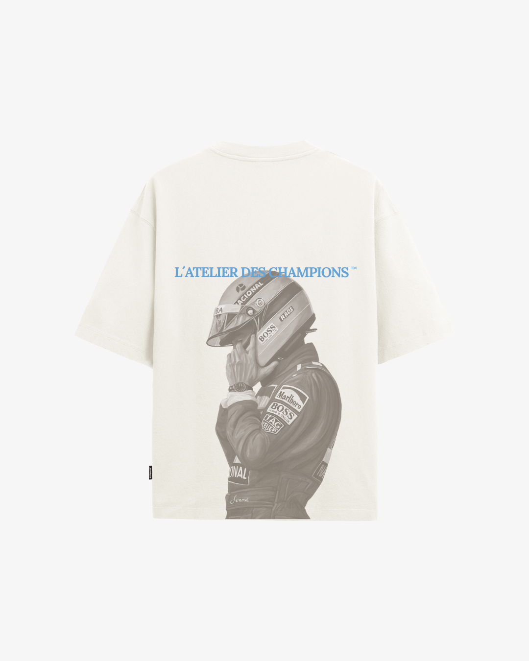 Idol F1 Oversized Tee – Ivory