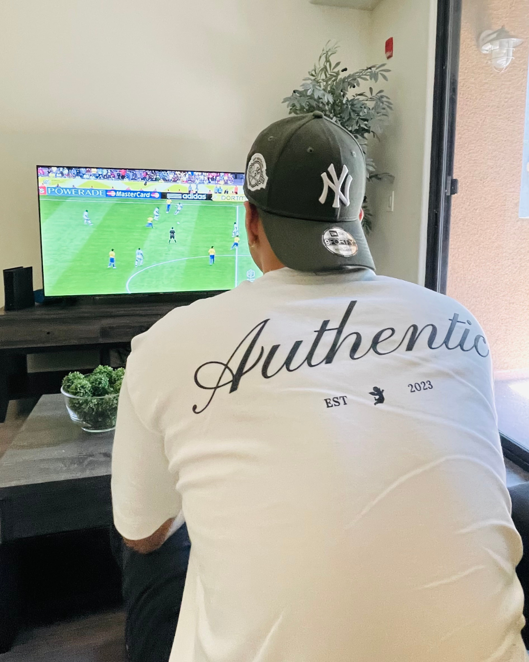 Authentic Tee Oversize - Ivory