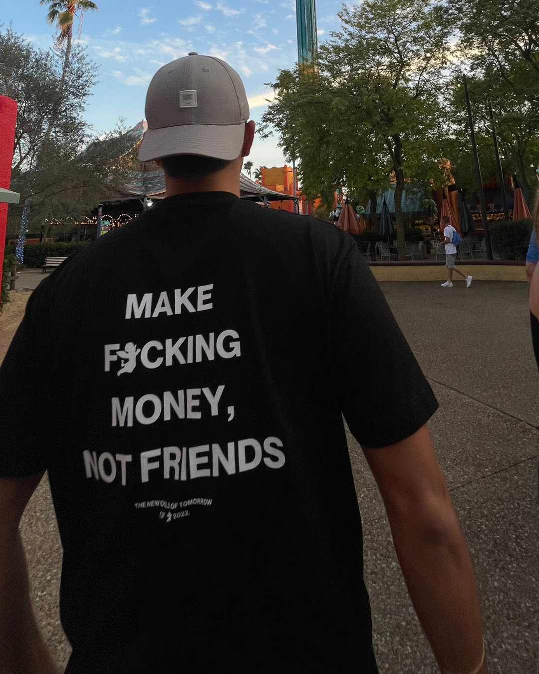 Make F*cking Money Tee Oversized - Black