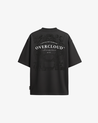 Angels Oversized Tee – Dark Grey