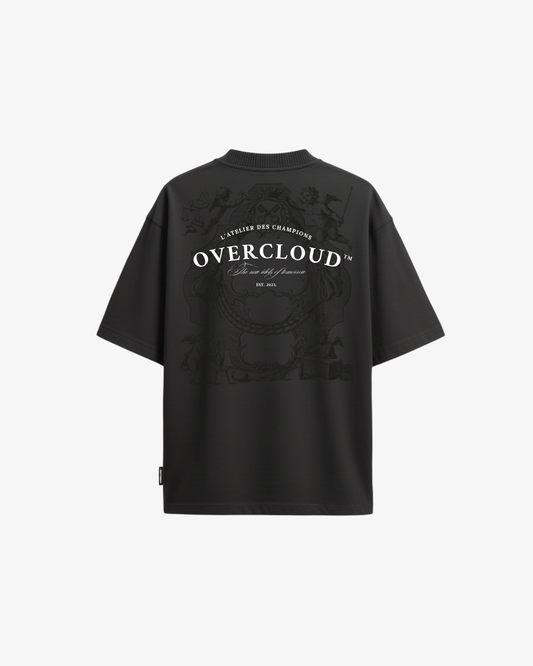 Angels Oversized Tee – Dark Grey