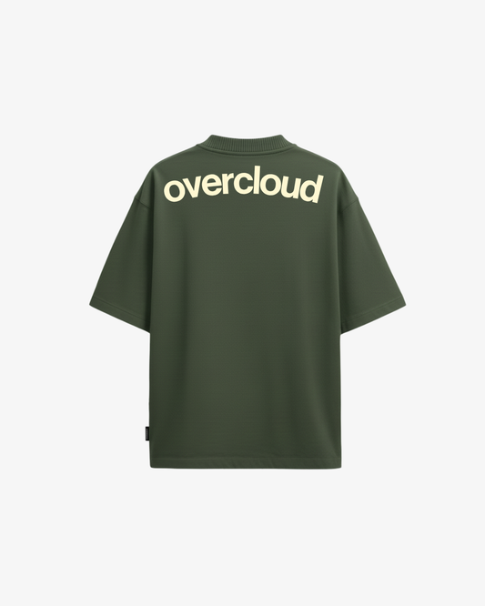 Overcloud Oversized Tee – Army Green