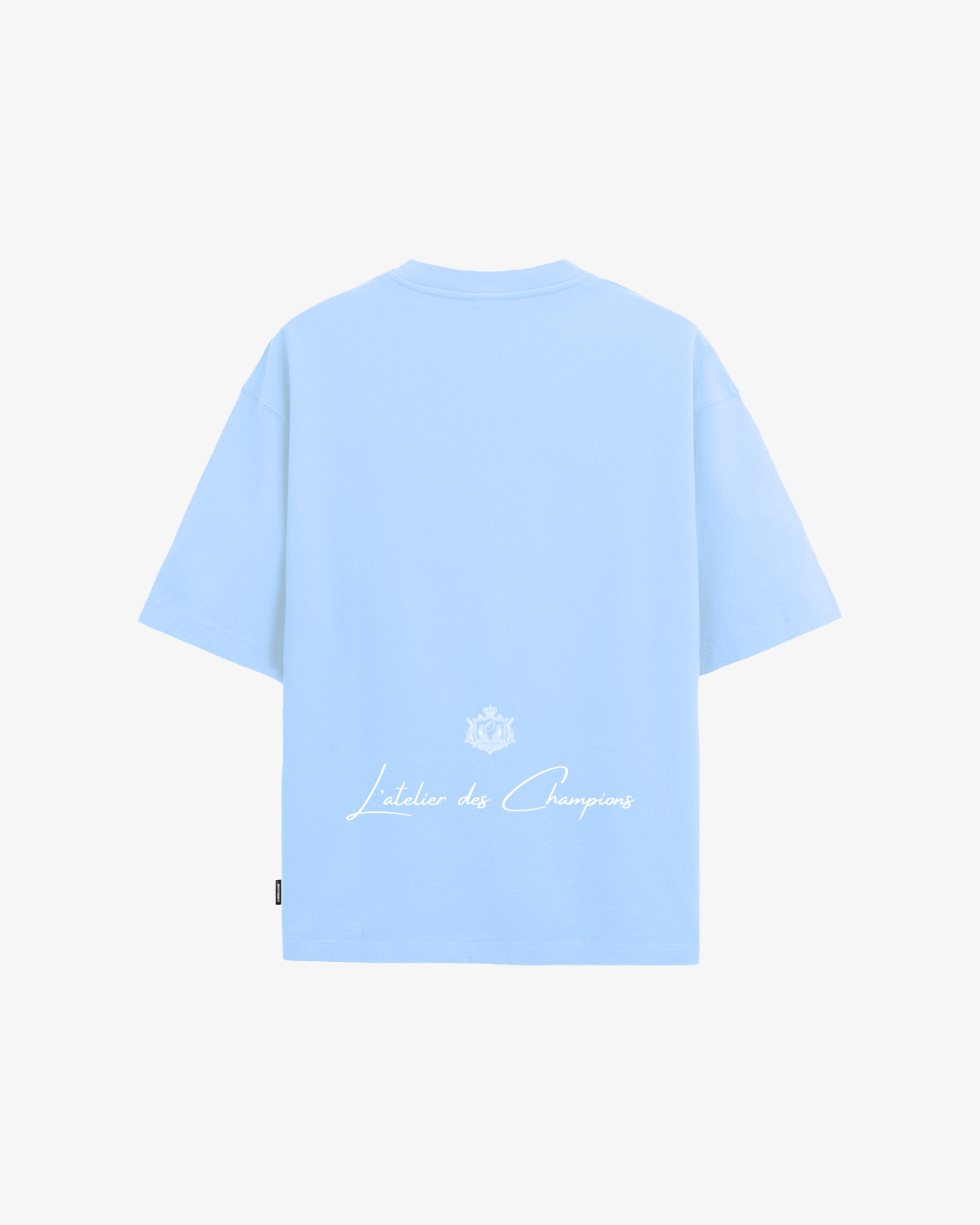 Champions Oversized Tee – Baby Blue