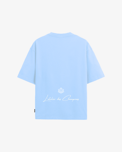 Champions Oversized Tee – Baby Blue