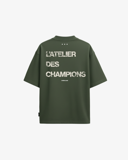 LDC Oversized Tee – Army Green