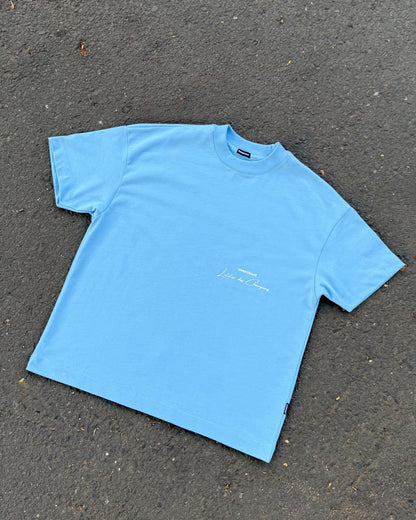 Idol F1 Oversized Tee – Baby Blue
