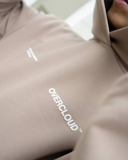 Essential hoodie light brown