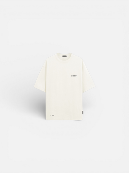 Design Tee Oversized - Ivory