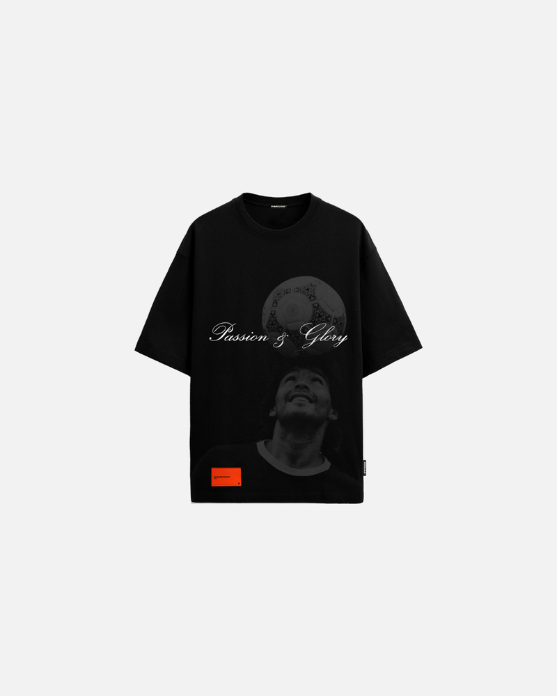 Maradona Tee Oversized - Black