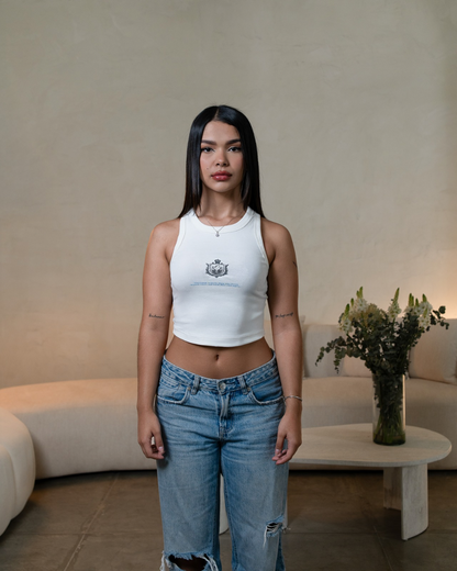 Champions Crop top - Ivory