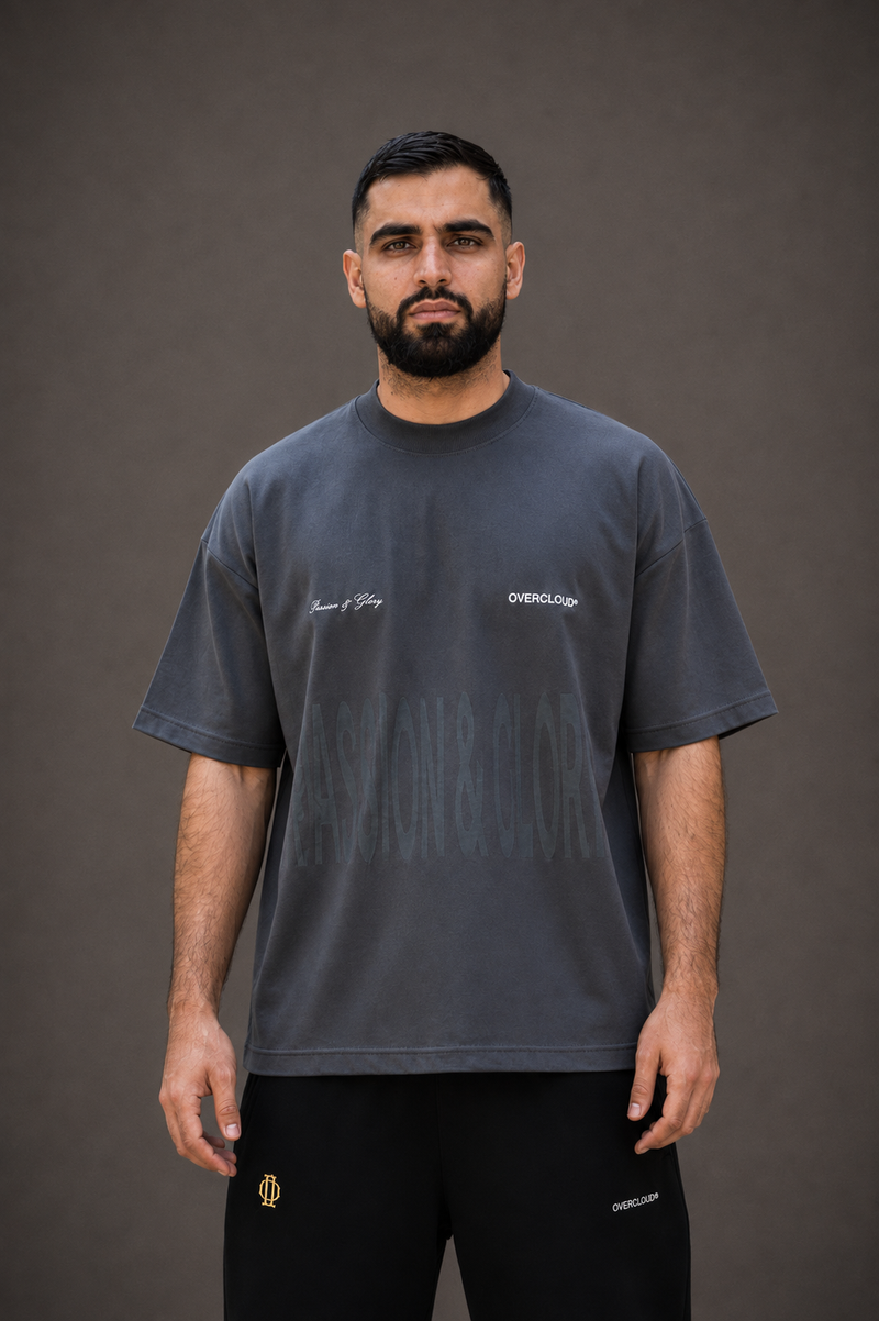 P&G Tee Oversized - grey