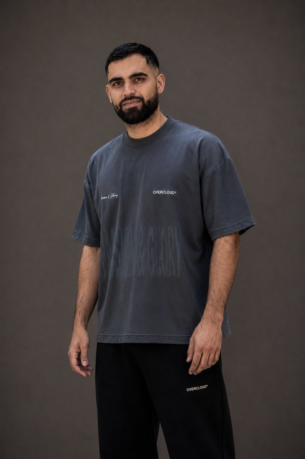 P&G Tee Oversized - grey