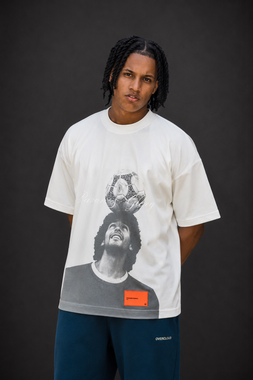 Maradona Tee Oversized - Ivory