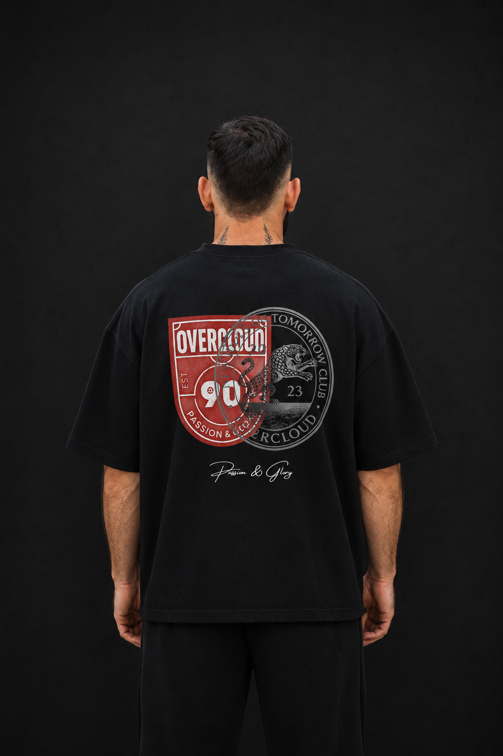 90´ Tee Boxy Feet - Black