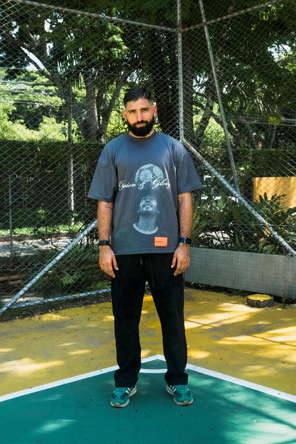Maradona Tee Oversized - Grey