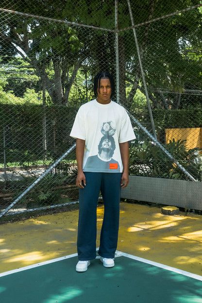 Maradona Tee Oversized - Ivory