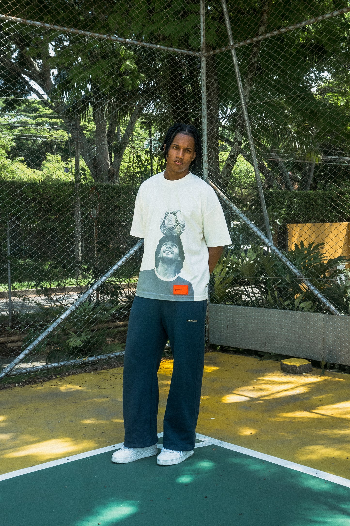 Maradona Tee Oversized - Ivory