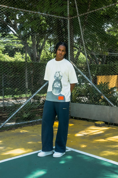 Maradona Tee Oversized - Ivory