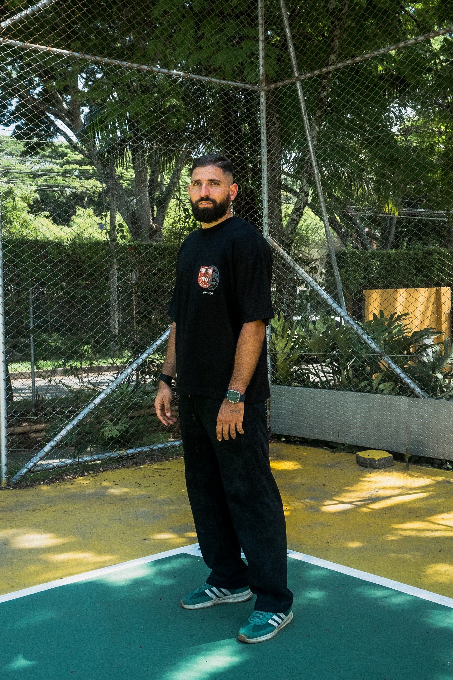 90´ Tee Oversized - Black