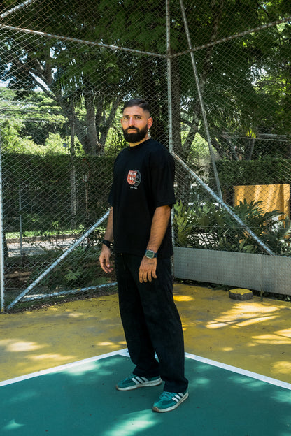 90´ Tee Oversized - Black