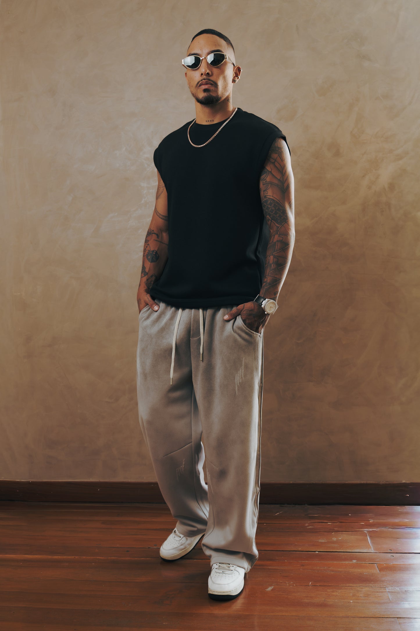 Dynasty sweatpant - washed grey