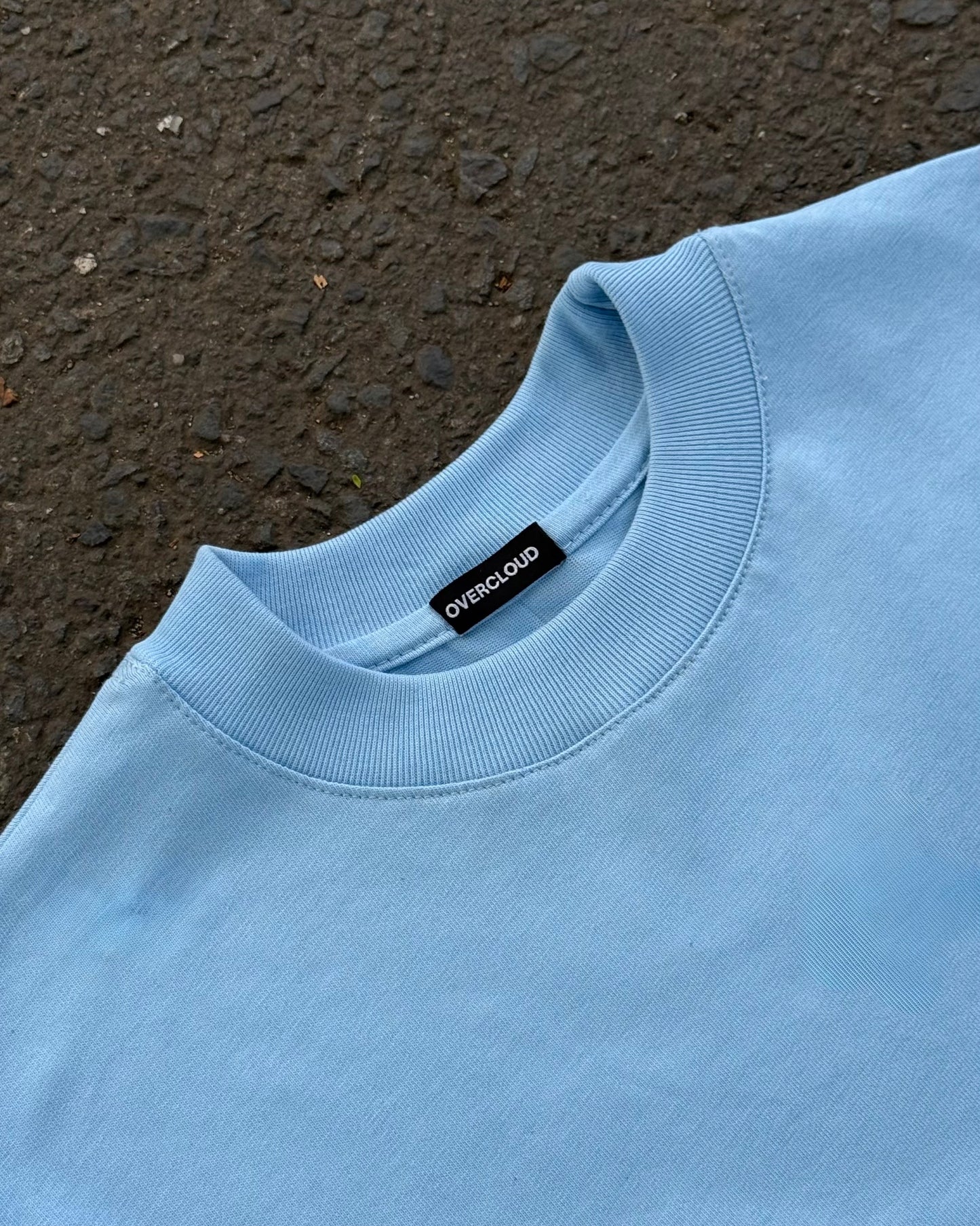 Champions Oversized Tee – Baby Blue