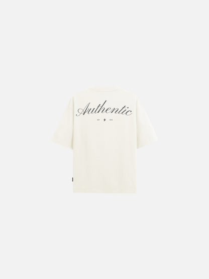 Authentic Tee Oversize - Ivory