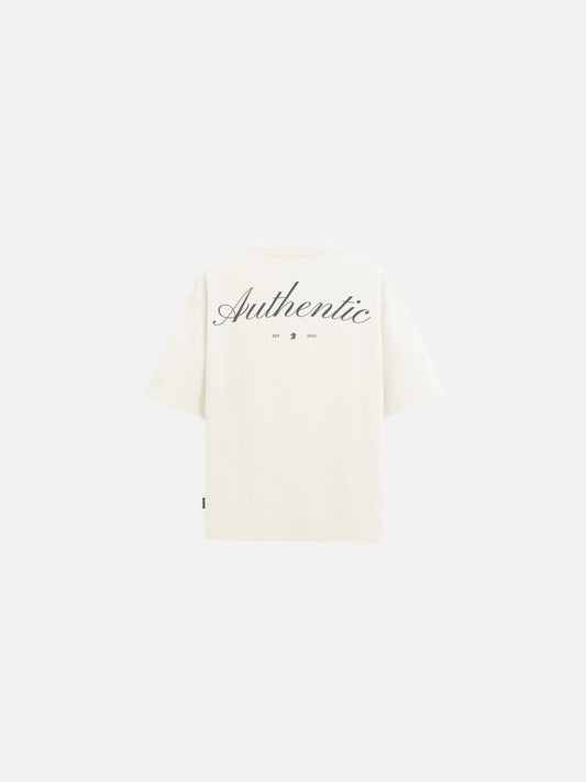 Authentic Tee Oversize - Ivory
