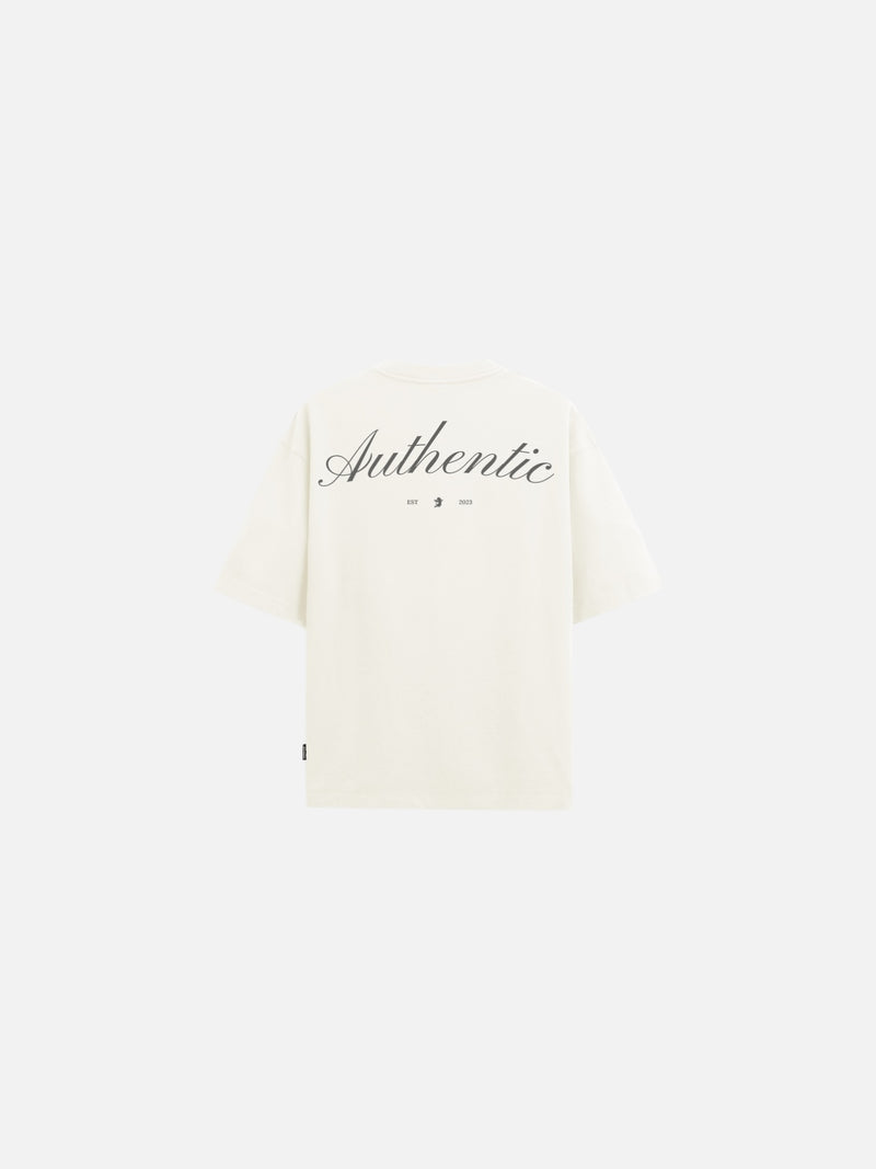 Authentic Tee Oversize - Ivory