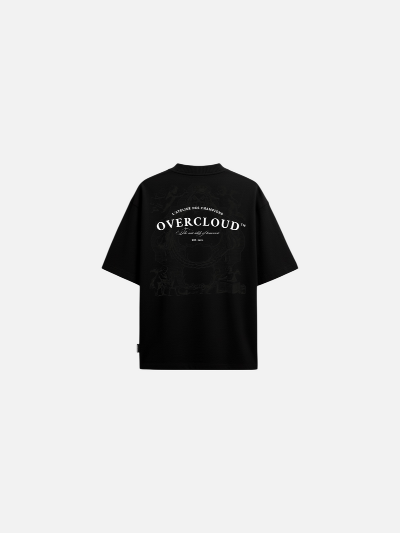 Angels Oversized Tee – Black