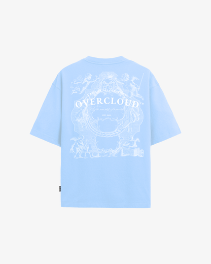 Angels Oversized Tee – Baby blue